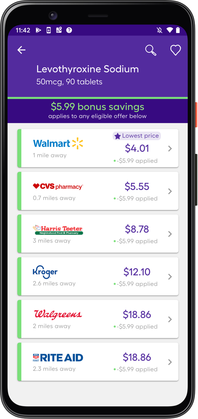 SingleCare Prescription Discount Card Pharmacy Savings Up To 80 SingleCare Prescription Discount Card Pharmacy Savings Up To 80